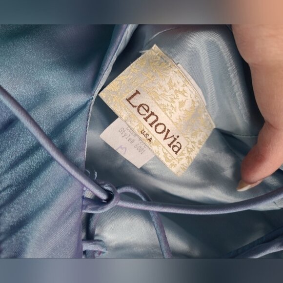 Youth Fancy Formal Dress Iridescent Blue Purple Fairy Mermaids Size Medium - Picture 8 of 11